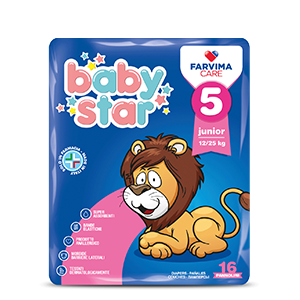 Babystar Junior Pannolini 12/25 Kg Tg.5